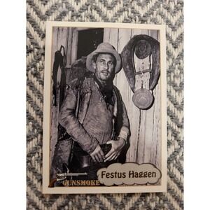 Vintage 1993 Gunsmoke Trading Card #13 Hestus Haggen
